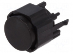 Switch: keypad | Pos: 2 | SPST-NO | 0.1A/30VDC | none | THT | &Oslash;12x9mm | 5N