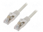 Patch cord | S/FTP | Cat: 6a | RJ45 plug,both sides | stranded | Cu | 3m