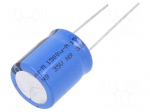 Capacitor: electrolytic | THT | 1.5mF | 35VDC | &Oslash;18x20mm | Pitch: 7.5mm