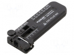 Stripping tool | &Oslash;cable: 0.25&divide;0.8mm | Wire: round | ESD | ESD-PLUS