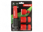 Sprinkler | ABS,PP | straight,adjustable | Kit: connectors