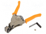 Stripping tool | &Oslash;cable: 1&divide;3.2mm | 0.5&divide;6mm2 | Wire: round
