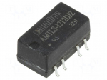 Converter: DC/DC | 1W | Uin: 10.8&divide;13.2VDC | Uout: 12VDC | Uout2: -12VDC