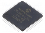 IC: PIC microcontroller | 48MHz | 2&divide;3.6VDC | SMD | TQFP64 | PIC18