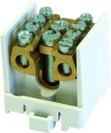 HLACK A 35mm 1 pole with 4 x outgoing terminals 25mm