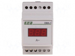 Ammeter | digital,mounting | 0&divide;20A | for DIN rail mounting | LED