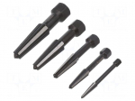 Kit: screw extractor | 5pcs.