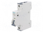 Circuit breaker | 230/400VAC | Inom: 6A | Poles: 1 | Charact: C | 6kA