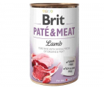 BRIT Pat&eacute; & Meat with lamb - wet dog food - 400g