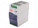 Power supply: switching | for DIN rail | 240W | 24VDC | 10A | OUT: 1