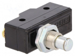 Microswitch SNAP ACTION | 15A/250VAC | with pin | SPDT | ON-(ON)