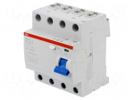 RCD breaker | Inom: 40A | Ires: 100mA | Max surge current: 5000A | IP20