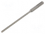 Drill bit | for concrete | &Oslash;: 5mm | L: 165mm | SDS-Plus&reg;