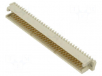 Connector: DIN 41612 | socket | male | PIN: 96 | straight | THT | 2.54mm
