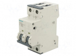 Circuit breaker | 230/400VAC | Inom: 6A | Poles: 1+N | Charact: C | 10kA