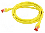 Patch cord | S/FTP | Cat: 6 | RJ45 plug,both sides | stranded | Cu | 2m