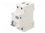 RCBO breaker | Inom: 20A | Ires: 30mA | Poles: 1+N | 230/400VAC | IP20