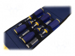 Chisel-set | wood | 6mm,10mm,15mm,20mm,25mm | case | 5pcs.