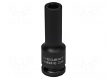 Socket spanner,impact | HEX 10mm | 1/2" | Chrom-molybdenum steel