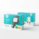 Forever Light Floodlight LED PROXIM II / 10W / 6000K / PIR IP66