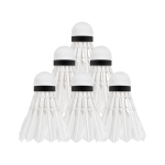 Spordiks ja aktiivseks puhkuseks // Spordikaubad ja varustus // Lotki pi&oacute;rowe do badmintona  z pierza gęsiego, tuba 6szt, REBEL ACTIVE