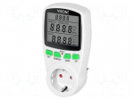 Controller | plug-in | IP20 | 16A | 230VAC 50/60Hz | Display: LCD | white