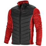 Jalan&otilde;ud, t&ouml;&ouml;riided | Isikukaitsevahendid // T&ouml;&ouml;-, kaitse-, k&otilde;rgn&auml;htavusega riided // Bluza ocieplana czerwono-czarna, "2xl", ce, lahti