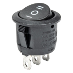 Elektrimaterjalid // Elektrimaterjalide v&auml;ljam&uuml;&uuml;k | Madalate hindade kampaaniad // Włącznik czarny okrągły 12/230v bu03 amio-02463