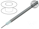 Wire: coaxial | RG405 | 1x24AWG | wire | CCS | 30m | &Oslash;cable: 2.2mm | 100ft