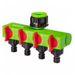 Niisutusseadmed // Pinnakastmise seadmed :: Vooliku&uuml;hendused, vihmutid // Rozdzielacz czterozaworowy