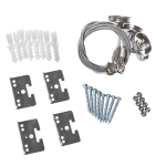 Sise universaalne valgustus // Sliežu sistēmas gaismeklis LED // Linki do montażu panelu led sufitowego Led4U LD159 -zestaw pasuje do 600*600,300*300, 300*600,300*1200,600*1200mm