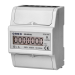 T&ouml;&ouml;riistad ja m&otilde;&otilde;teseadmed // Uued tooted t&ouml;&ouml;riistade, tarvikute kategoorias // 1-fazowy wskaźnik zużycia energii elektrycznej, 80A, 4.3 moduły, DIN TH-35mm