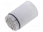 Automation module: light signaller | red | 24VDC | 24VAC | IP66,IP69K