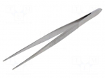 Tweezers | 130mm | universal | Type of tweezers: straight