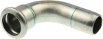 Press 90&deg; Elbow nipple,KAN-therm Inox 18 mm