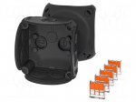 Enclosure: junction box | X: 84mm | Y: 84mm | Z: 55mm | polypropylene PP