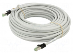 Patch cord | S/FTP | Cat: 6a | RJ45 plug,both sides | stranded | Cu | 25m