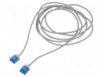 Patch cord | U/UTP | Cat: 6a | RJ45 plug,both sides | stranded | Cu | 2m