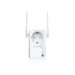 Routers TP-Link  Extender with AC Passthrough TL-WA860RE 10/100 Mbit/s, Ethernet LAN (RJ-45) ports 1, 802.11n, 2.4GHz, Wi-Fi data rate (max) 300 Mbit/s, Extra socket Yes