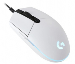Computer mouse Logitech  MOUSE USB OPTICAL G203/WHITE 910-005797