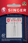 Accessories and filters Singer  Twin Stretch Needle, Decorative, 4.0 80/12 1PK