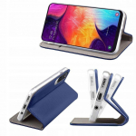 Back panel cover iLike Samsung Samsung Galaxy Xcover 5 Book Case V1 Navy Blue
