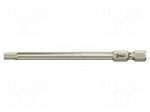 Screwdriver bit | Hex Plus key | HEX 5/32" | Socket size-inch: 1/4"