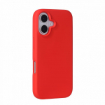 Back panel cover Evelatus Apple iPhone 16 Premium Magsafe Soft Touch Silicone Case Red