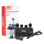 Auto- ja mootorrattatooted, elektroonika, navigatsioon, CB raadio // Auto elektroonikakomponendid : Installatsioonikaablid : Kaitsealused : &Uuml;hendused // Rozdzielacz rozgałęźnik gniazda zapalniczki pd30w qc3.0 12/24v max 216w amio-04175