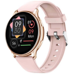 Riff Y33 5.0 BT multifunctional Fitness smart watch with Call / Heart rate / Specifications for iOS / Android/  Pink