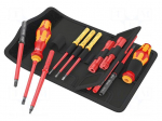 Screwdriver: insulated-set | insulated | PH/S1,PH/S2,PZ/S1,PZ/S2