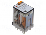Relay: electromagnetic | DPDT | Icontacts max: 12A | monostable