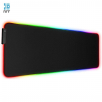 Riff RGB-01 Gaming Mouse Pad Rubberized Fabric with USB RGB LED Color Light (80x30cm) Black
