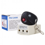 Relay with PNI CA500 remote control for controlling 1 or 2 garage doors, gates, barriers, 2 relays, 12V power supply